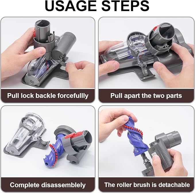 Mini Motorized Tool Brush Head for Dyson V7 V8 V10 V11 V15 Cordless Vacuum - Image 6