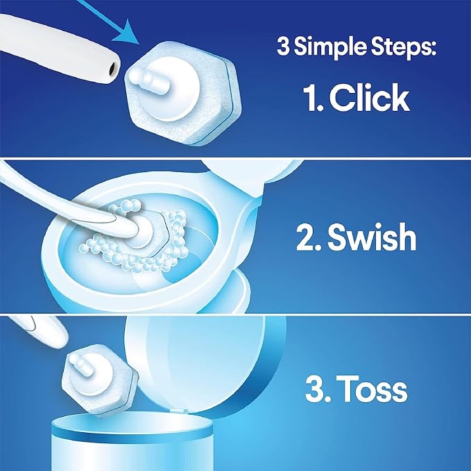 Clorox ToiletWand Toilet Cleaner Refills, Toilet brush, Rainforest Rush - Image 4