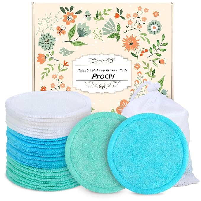 Reusable Makeup Remover Pads by ProCIV