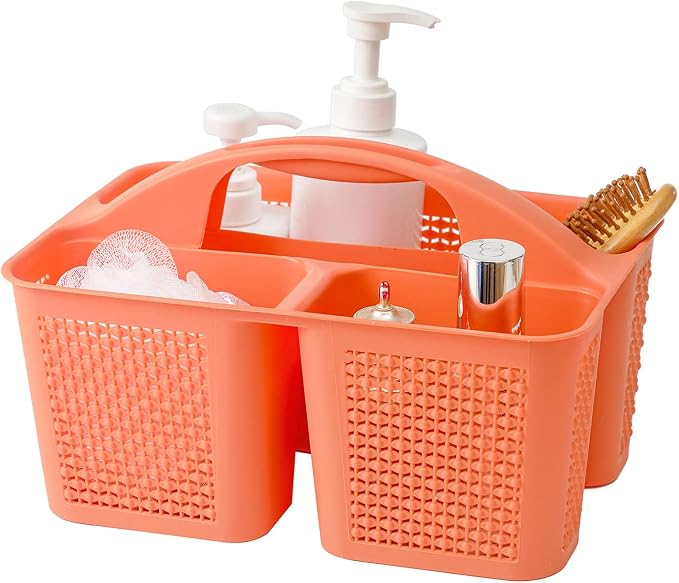 UUJOLY Plastic Portable Shower Caddy Bucket, Cleaning Shower Basket by UUJOLY