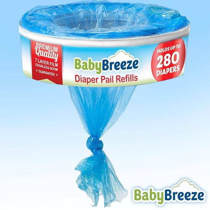 BabyBreeze Diaper Pail Refill Bags Compatible - Image 6