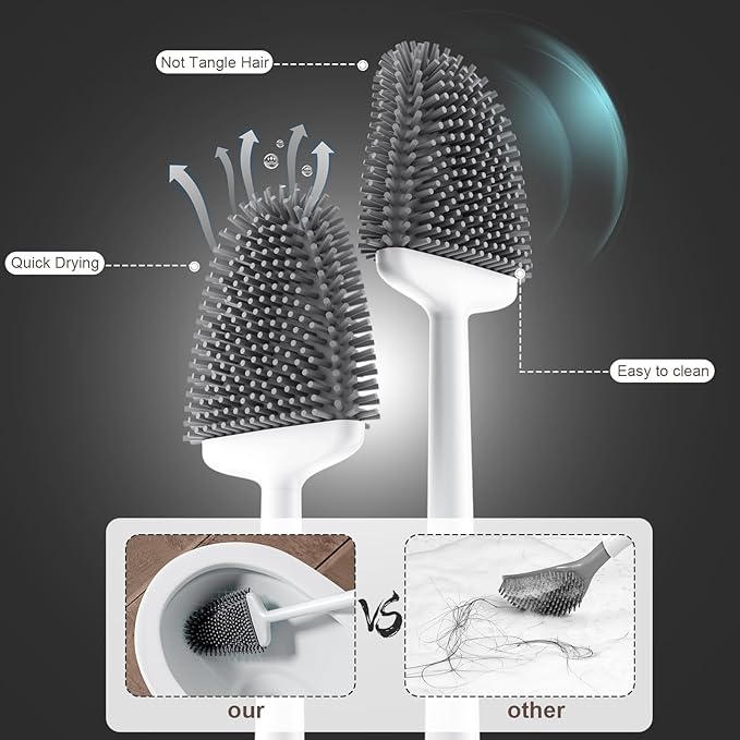 Sellemer Toilet Brush and Holder Set - Image 3