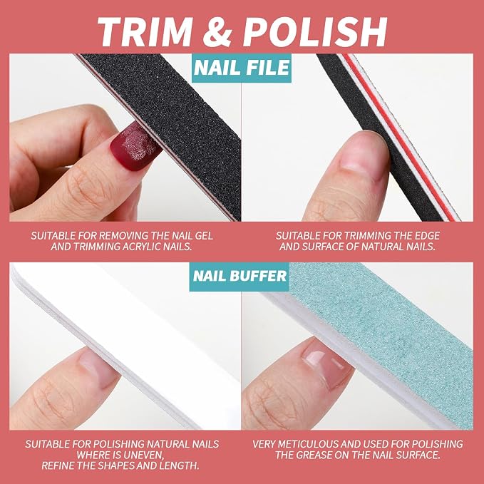 FANDAMEI Nail Polish Gel Remover Tools Kit, 100ml Nail Polish Remover Bottle - Image 5