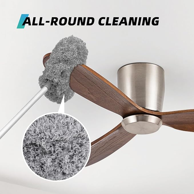 DRQ Ceiling Fan Cleaner Duster, Reusable Microfiber Duster - Image 2