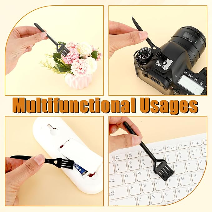 6 Pcs Mini Keyboard Cleaning Brushes Computer Brush Portable Cleaning Kit - Image 3