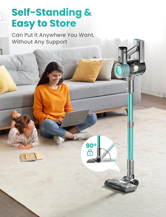 Dzaki Cordless Vacuum Cleaner, Stick Vacuum - Image 8