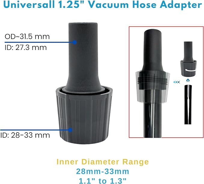 1-1/4'' Vacuum Turbo Brush Attachment - Image 8