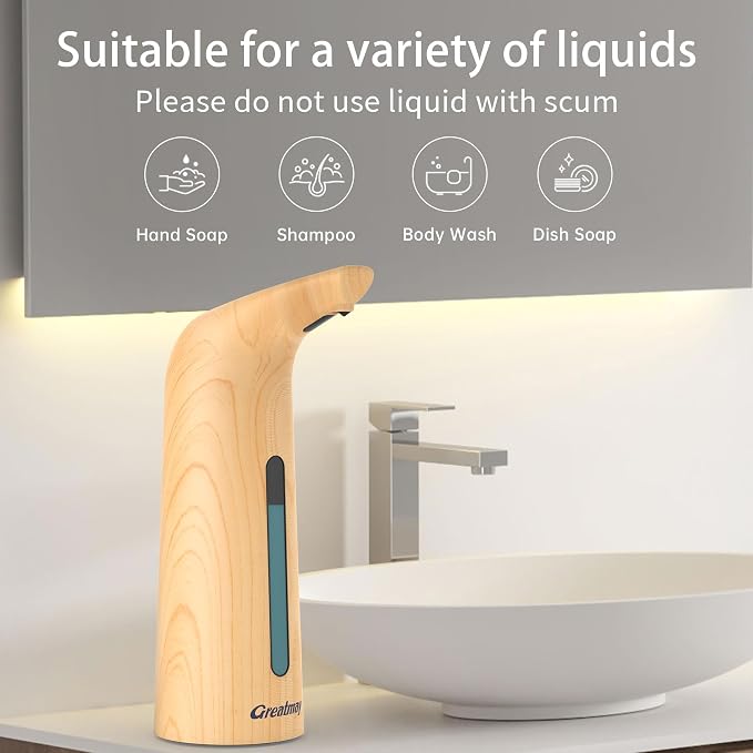 Convenient Automatic Soap Dispenser, 4 Adjustable Levels Touchless Hand - Image 5