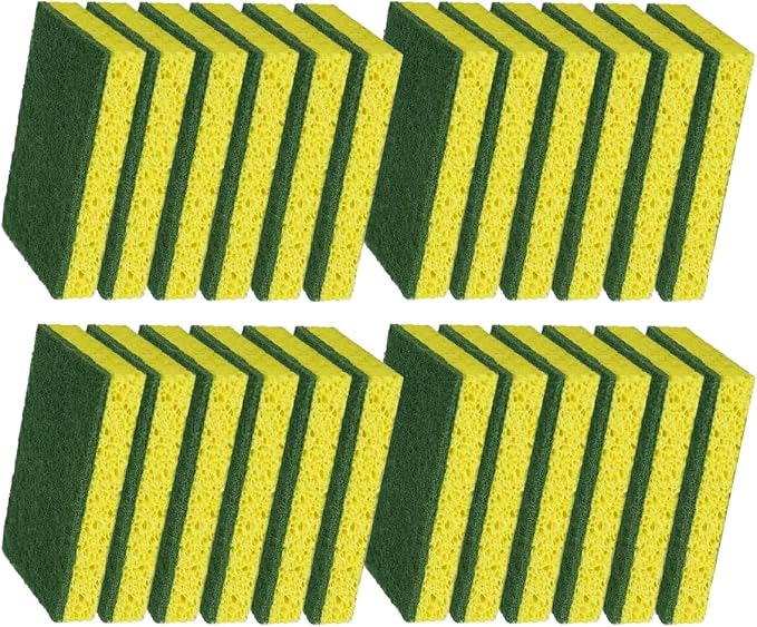 CELOX Scrub Sponges for Washing Dishes and Cleaning Kitchen, 24 Pack by CELOX