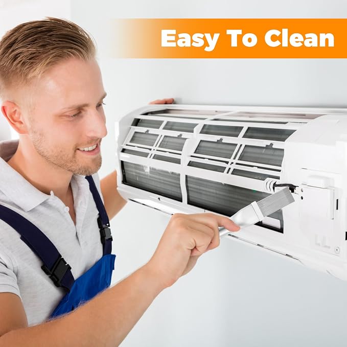 4Pcs Air Conditioner Fin Cleaning Brush Double Sided AC Coil Cleaner Efficient - Image 6
