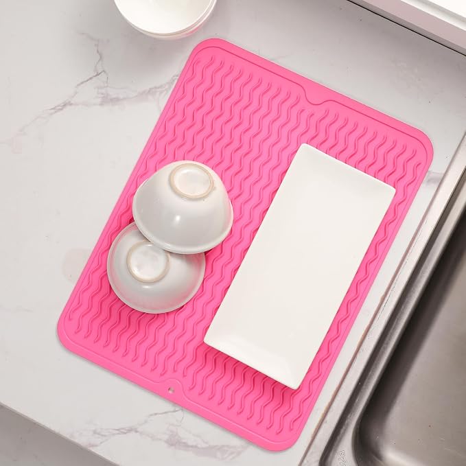Silicone Dish Drying Mat for Multiple Usage, Easy clean, Eco-friendly, - Image 5