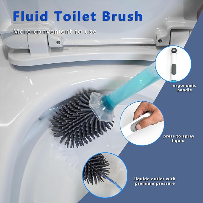 GREATLINK Silicone Toilet Brush - Image 5