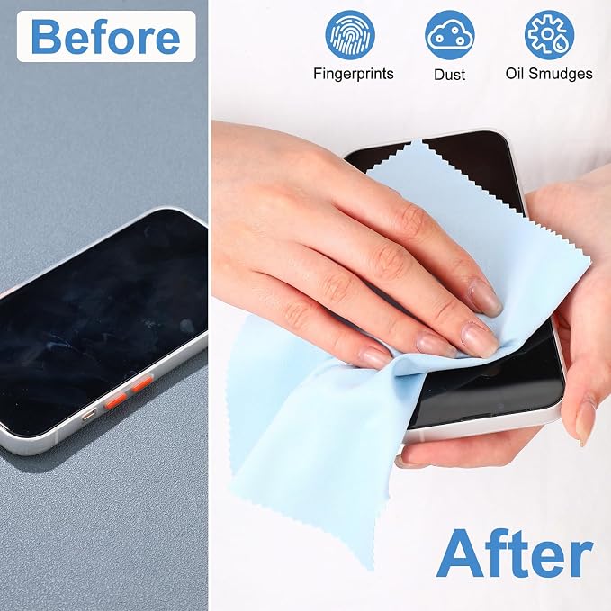 Frienda 50 Pcs Microfiber Cleaning Cloth - Image 5