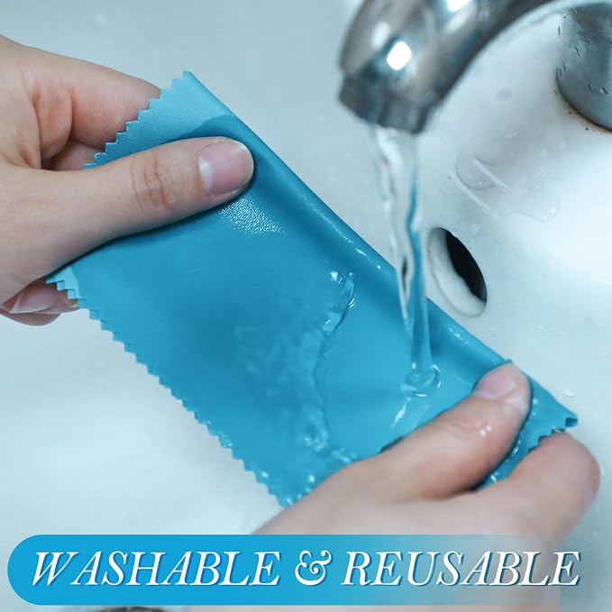 Sumind 100Pcs Eyeglass Cleaning Cloth Bulk 5.5 in Microfiber Glass Cleaning - Image 7
