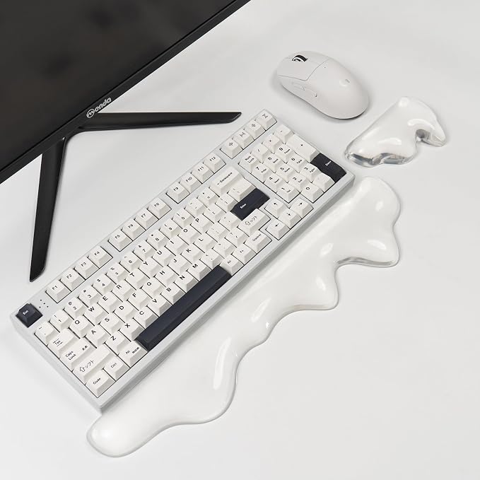 Ergonomic Gel Wrist Rest for Keyboard and Mouse, Cute Silicone Wrist Rest for - Image 2