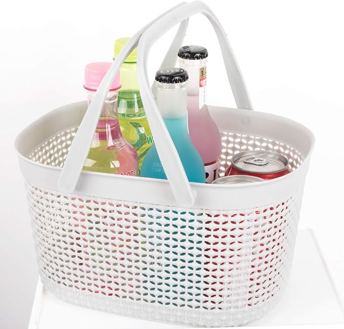 rejomiik Portable Shower Caddy Basket, Plastic Organizer Storage Tote - Image 6