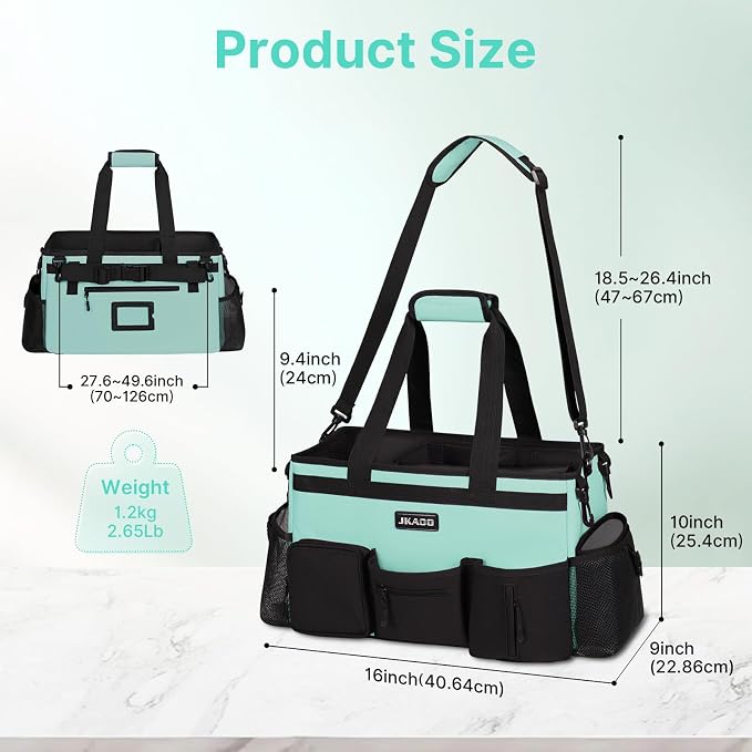Large Wearable Cleaning Caddy Bags, Cleaning Supplies Storage Bag - Image 2