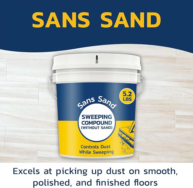 Sans Sand Gritless Sweeping Compound Without Sand – Effective Dust Control - Image 2