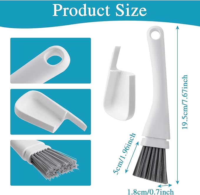 TIESOME Mini Dustpan and Brush Set, Mini Cleaning Tool Small Broom and Dustpan - Image 3