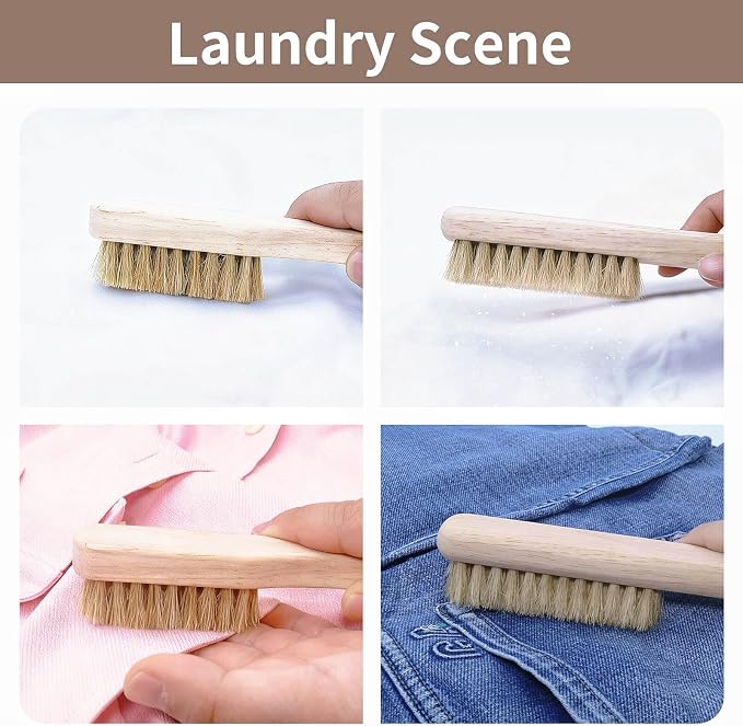 Wood Laundry Stain Brush Set - Image 6