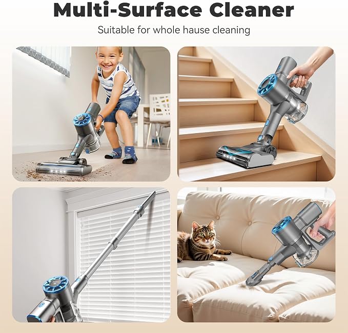 Vazone Cordless Stick Vacuum Cleaner - Image 7