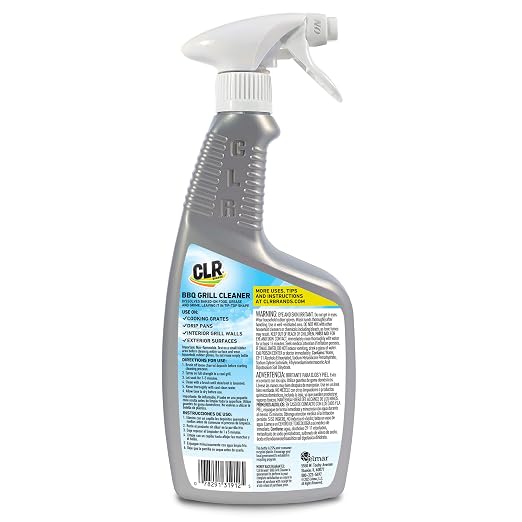 CLR Brands Grill Cleaner and Degreaser Spray, 26 oz. Bottle, BBQ Cleaner - Image 9