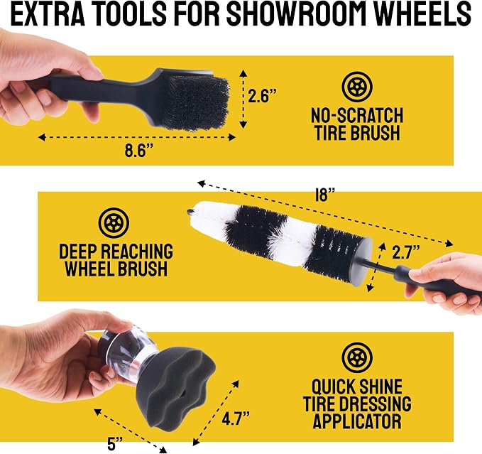 Boar Hair Detailing Brush Set - Image 4