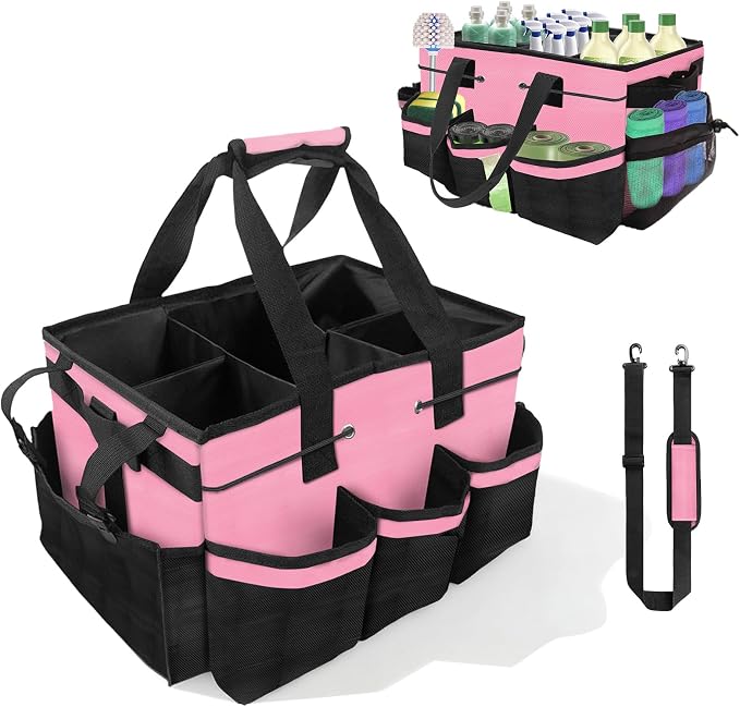 Large Cleaning Caddy Bags, Cleaning Caddy by AUVCAS