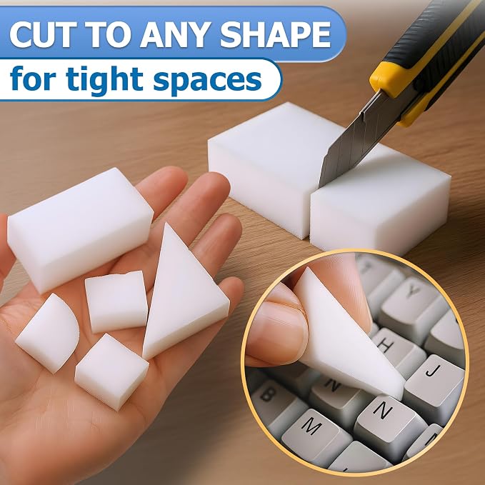 50 Pcs Melamine Sponges for Cleaning - Image 6