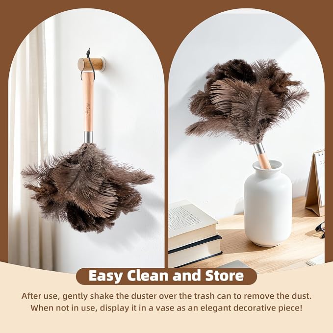2 Pack Ostrich Feather Dusters - Image 7