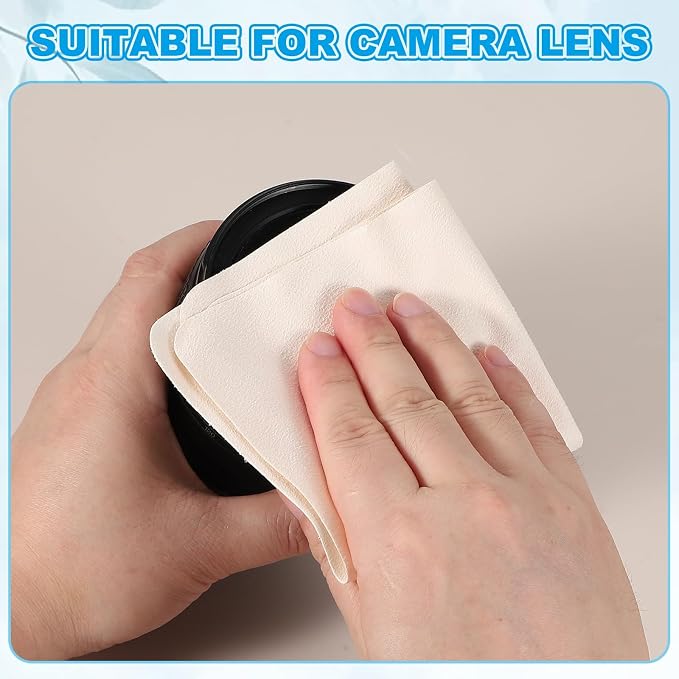 PATIKIL Glasses Cleaning Cloth 7.9" x 7.9" - Image 6