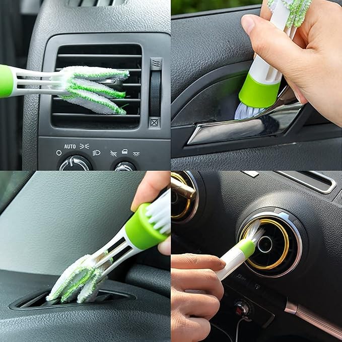 Mini Dust Collector Suitable for Car Vent 3 Piece Set Car Air Conditioner - Image 5