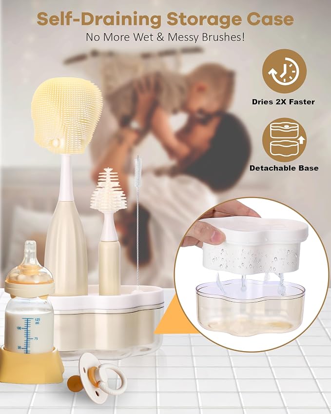 XANGNIER Baby Bottle Brush Kit - Image 5