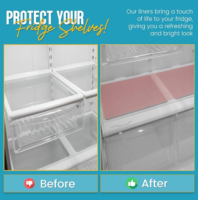 Refrigerator Liners for Shelves by Linda’s Essentials - Image 6
