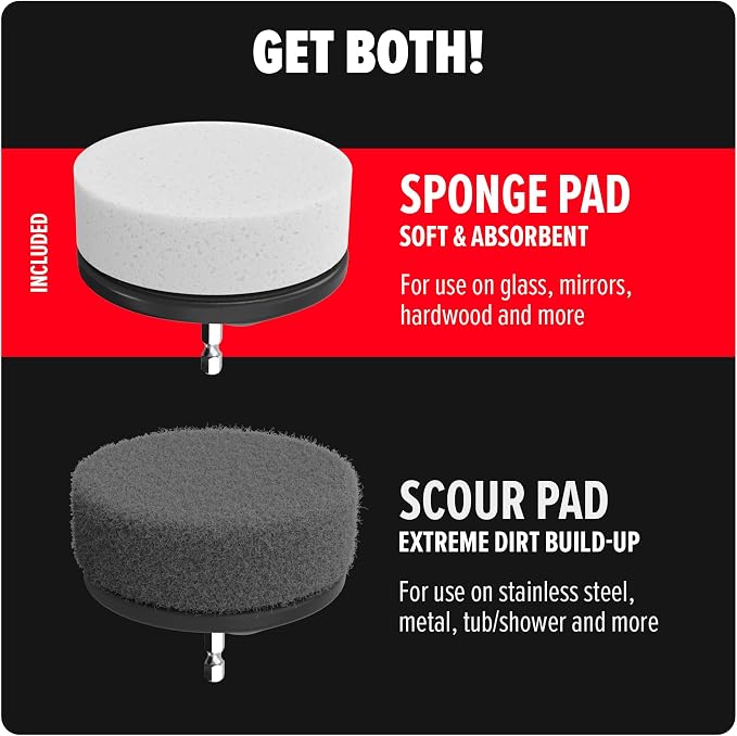 Dirt Devil Foam Sponge Pad Cleaning Set, 3 Piece, 3.5" Sponges, - Image 6
