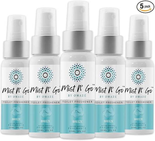 Mist N’ Go by Omaze Travel Bathroom Spray by MISTNGO