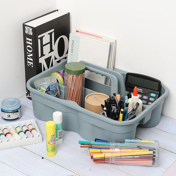 6-Pack Plastic Cleaning Caddy - Image 4
