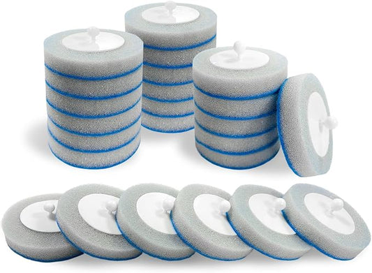 24 Pack Disposable Toilet Brush Refill Pads, by BECORRECT