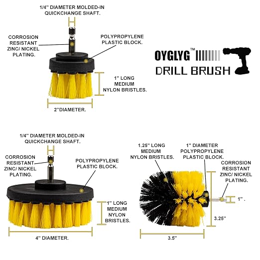 Drill Brush Attachment Set - Image 4