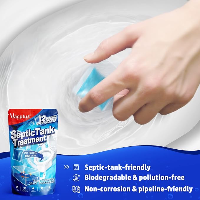 Vacplus Septic Tank Treatment 12 Pcs - Image 6