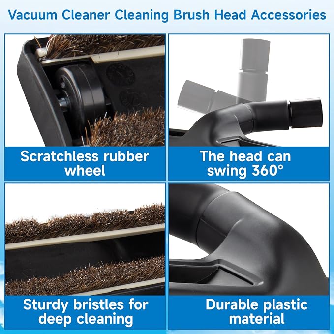 Upgraded Universal 1 1/4 inch Vacuum attachments & brushes - Image 5