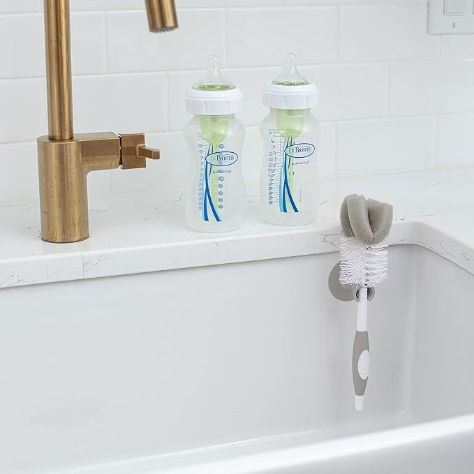 Dr. Brown's Reusable Sponge Baby Bottle Cleaning Brush - Image 10