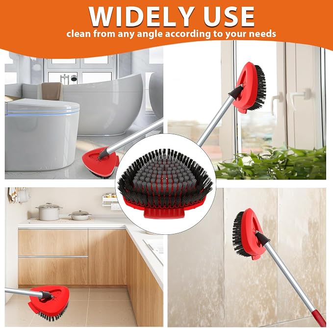 Scrub Brush Mop Head Replacement Compatible - Image 7