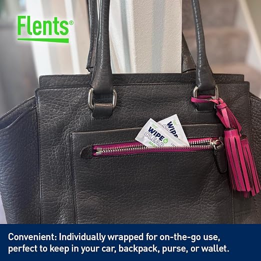 Flents Lens Wipes, Wipe 'N Clear Basic, Pre-Moistened, Streak-Free, Safe - Image 4