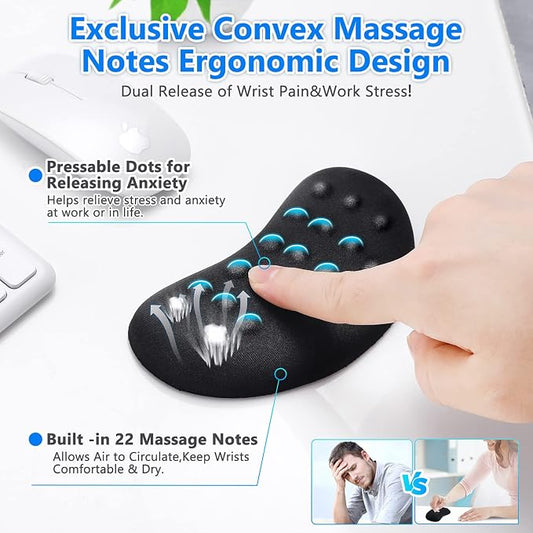 Gimars Mouse Wrist Rest, Pop It Fidget Wrist Support - Image 2