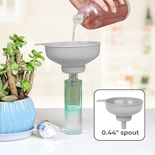 Wide Mouth Kitchen Funnel, Food Grade Plastic Cooking Canning Funnel - Image 7