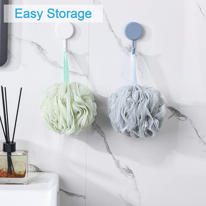 AmazerBath Loofah Sponge 75g/Piece, Exfoliating Bath Sponge Body Scrubber - Image 7