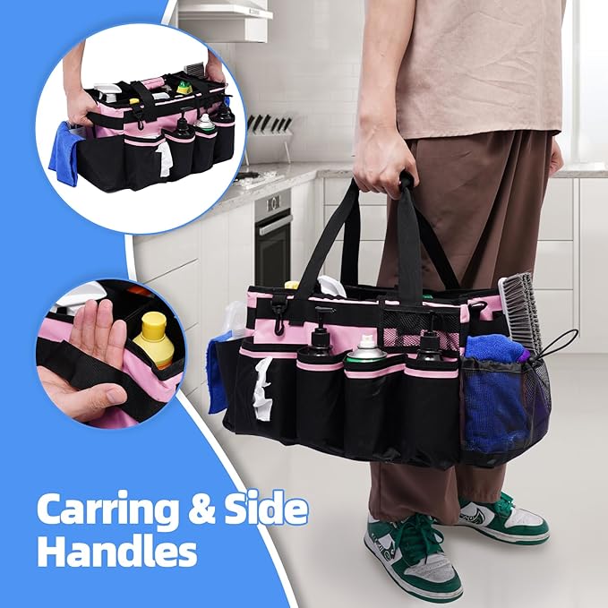2 Large Cleaning Supplies Bags for Housekeepers for Kitchen - Image 3