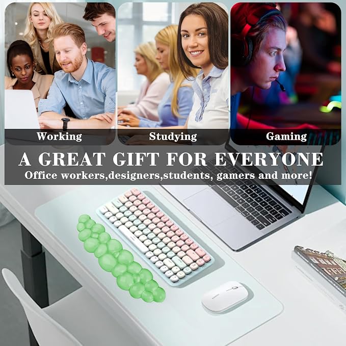 Gel Cloud Keyboard Wrist Rest, Cute Wrist Support and Arm Support Keyboard Rest - Image 7