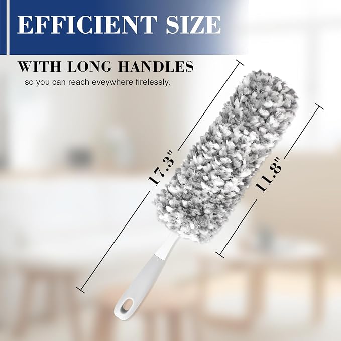 17.3" Handheld Microfiber Dusters - Image 2